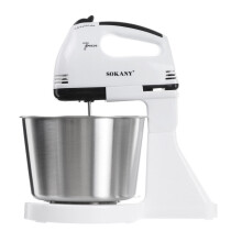 Elektromixer, Rührschüssel, Sahne, Teig, Lebensmittel, Eiermixer, Schneebesen