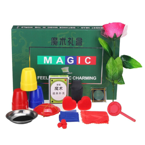 8 Kinds Trick Sets Magic Game with DVD Teaching Professional Magic Tricks Stage Magic Toys 1