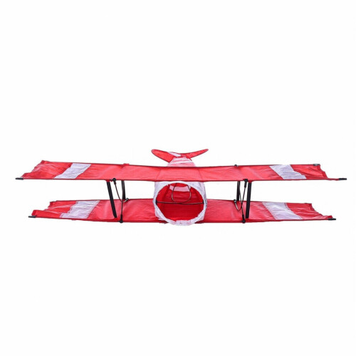 Colorful 3D airplane kite with handle and leash. Good flight gift 2