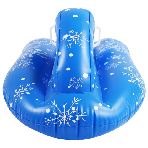 Inflatable Snowflake Large PVC Inflatable Boat for Winter Skating 2