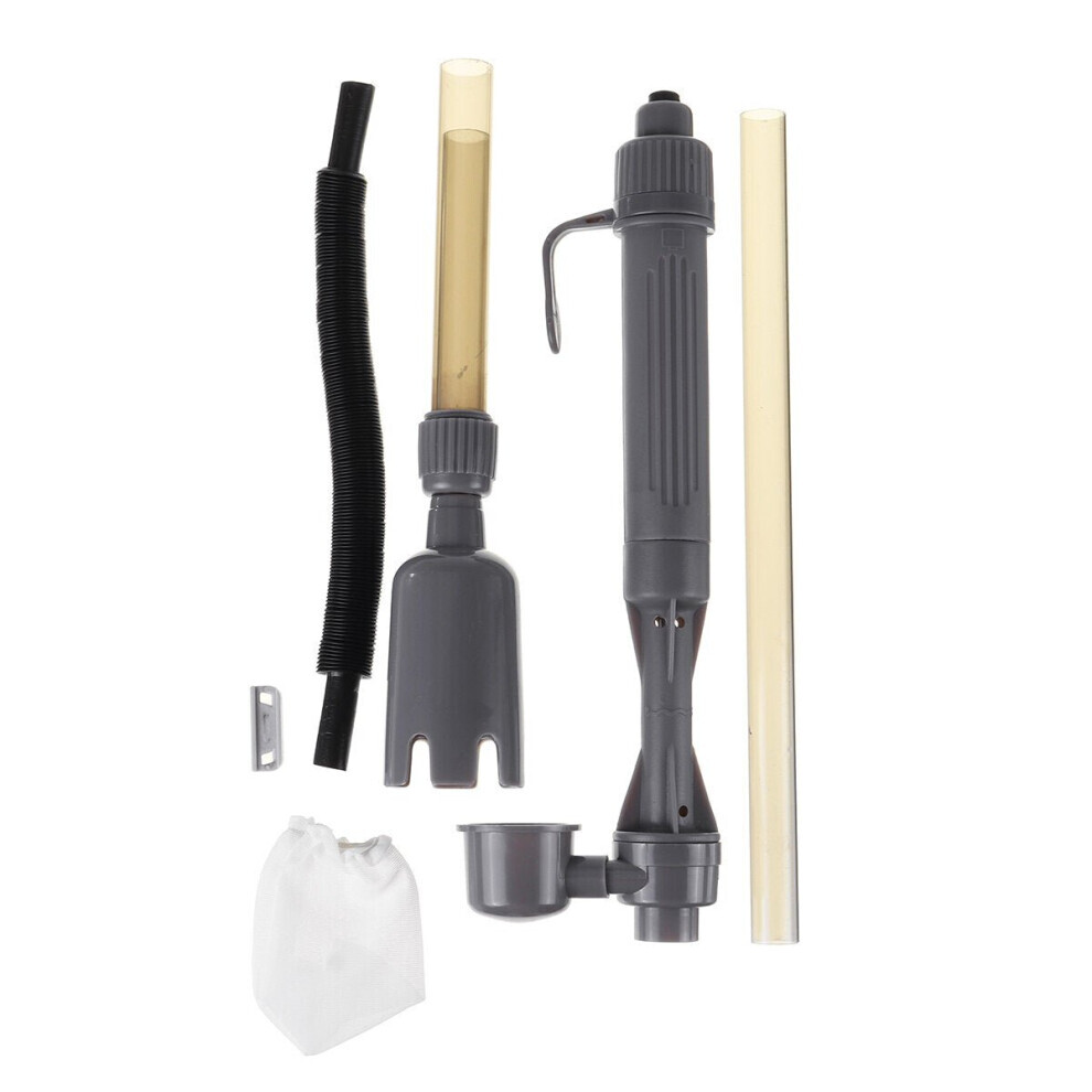 Nettoyeur de gravier d'aquarium, Siphon, pompe à eau sous vide pour nettoyeur d'aquarium