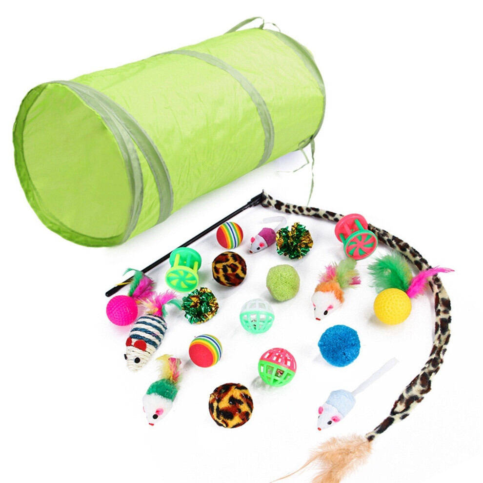 Cat Toys, Kitten Toys - Variety Pack Set, 21 Pieces