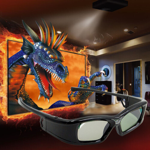 3D VR-bril HD-kwaliteit DLP Link VR-bril voor projector 2
