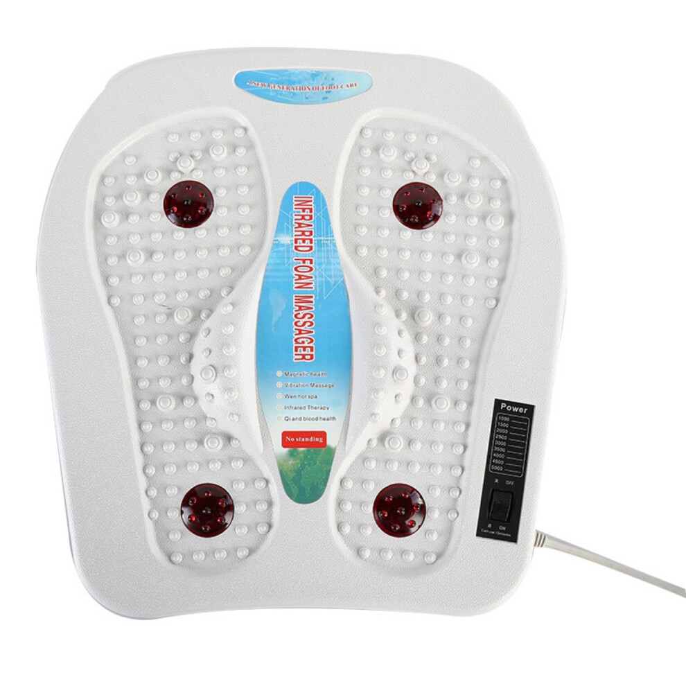 Foot vibration blood circulation enhancement foot massager with 9 heating modes