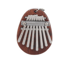 Mini 8 toetsen Mbira Kalimba vingerpiano draagbaar houten bord muziekinstrument cadeau