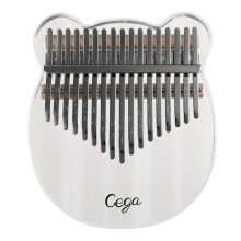 Acryl duimpiano 17 toetsen, draagbare mini-pianokristal, verjaardagscadeau voor beginners voor kinderen en volwassenen