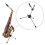 Saxophone Alto Musical universel, support pliable, support réglable, accessoires d'instruments 2