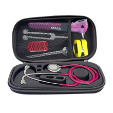 Portable Hard Zipper Stethoscope Carrying Case Travel Case Storage Box Shockproof