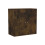 URBN Living (Rustic Brown, Rustic Brown Door) 2-Tier Wooden Storage Cupboard 1