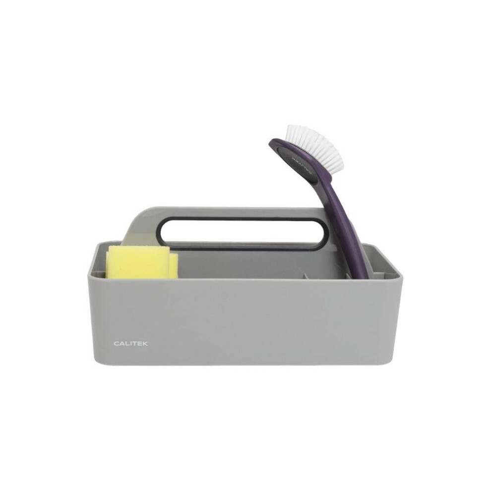 CALITEK Cleaning Caddy Kitchen Tidy Organiser with Gripped Handle Grey-image-OPC-PG7ZSNC-NEW