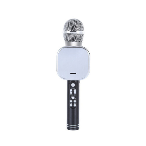 (Zwart) Draadloze microfoonluidspreker CRS Bluetooth DSP HIFI Stereo Dynamische ruisonderdrukking Karaokemicrofoon