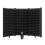 (Plastic3) Foldable Panels Microphone Soundproof Cover Microphone Isolation Shield Noise Reduction Windproof Screen 1