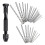 (10pcs) Hand Drill Set Vice Mini Drill with Rotary Bits for Crafts Carving DIY 2