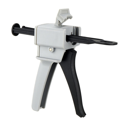 (50ml) 50ml/75ml AB Glue Applicator Dispenser Impression Mixing Dispenser Handle Spread Applicator Glue Nozzle 2