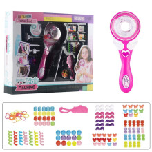 (A) Machine à tresser les cheveux électrique et automatique, Machine à tresser les cheveux magiques, jouets de coiffure,