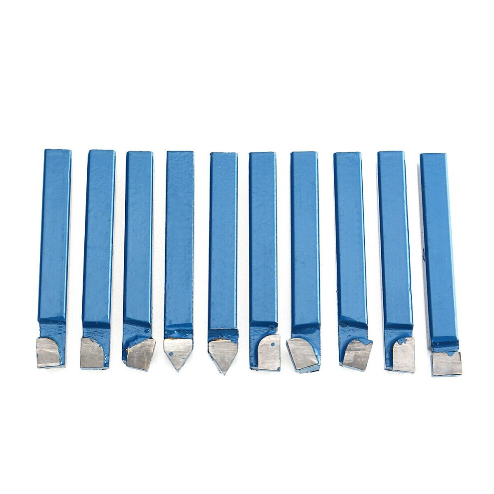 Outil de tournage en carbure de 1/4 pouces, outils de tour CNC, 10 pièces