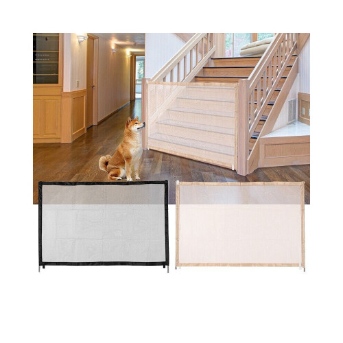Dog Magic Gate Mesh Safety Separation Guard Faltzäune 1