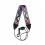 (2) Polyester ABS leather diamond pattern shoulder strap neck strap for saxophone accessories 4