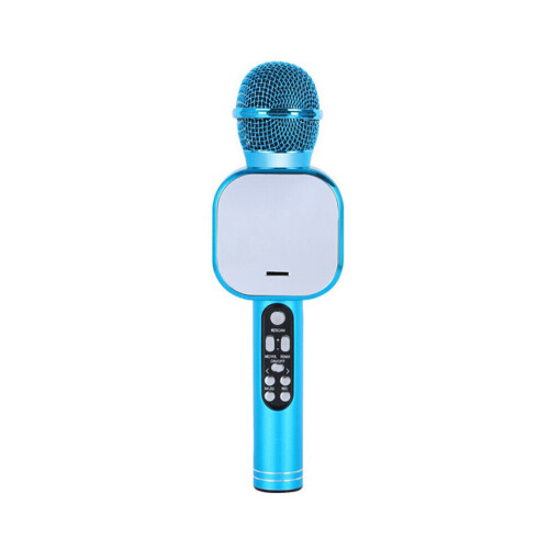 (Blauw) Draadloze microfoonluidspreker CRS Bluetooth DSP HIFI Stereo Dynamische ruisonderdrukking Karaokemicrofoon