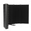 (Plastic5) Foldable Panels Microphone Soundproof Cover Microphone Isolation Shield Noise Reduction Windproof Screen 5