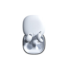 (White) True Wireless Headphones TWS Earbuds In Ear BT 5.2 Auto Pairing for Sleeping Mobile Phones in the Office