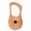 7-string antique style lyre harp, terminalia wooden string instrument 2
