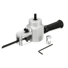 Double tête YT-180A bois tôle grignoteuse coupe perceuse électrique support de fixation outil
