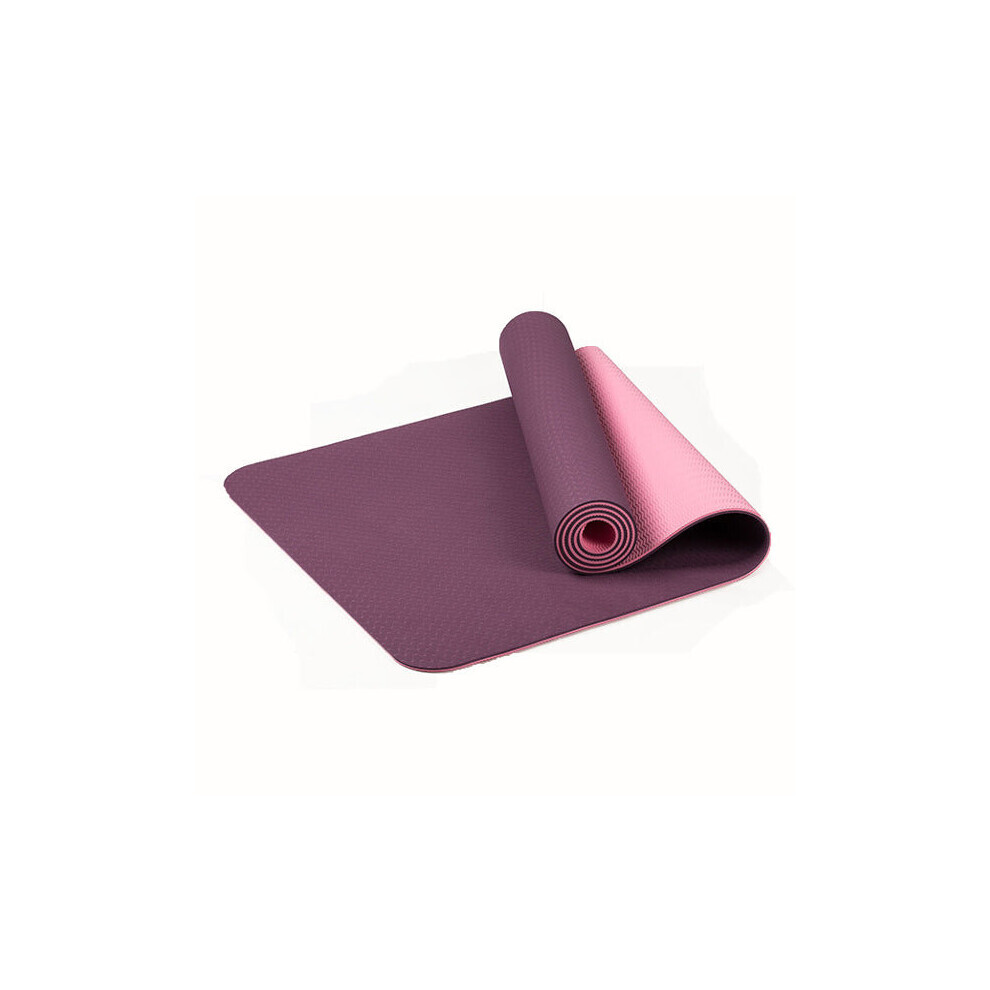 (Violet foncé) Coussin antidérapant pour sport de fitness