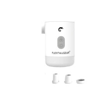 (Wit) 3600mAh 4 in 1 draagbare opblaasbare pompverlichting Ingebouwde oplaadbare waterdichte campingverlichting