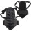 (Black, M) Back protector for sports 1