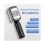 (Zilver) Draadloze Retro Bluetooth-microfoon Handheld Karaoke Microfoon Luidspreker Muziekspeler Vocaal Dynamisch 3