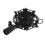 (Golden) Univerdal Condenser Microphone Mic Shock Mount Holder Bracket Plastic 4