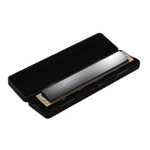 (Goud) 28-gaats breed bereik C Tremolo-mondharmonica 1