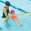 (Keltainen, S) Kelluvat Pool Sling Net tuolit 5