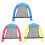 (Keltainen, S) Kelluvat Pool Sling Net tuolit 3