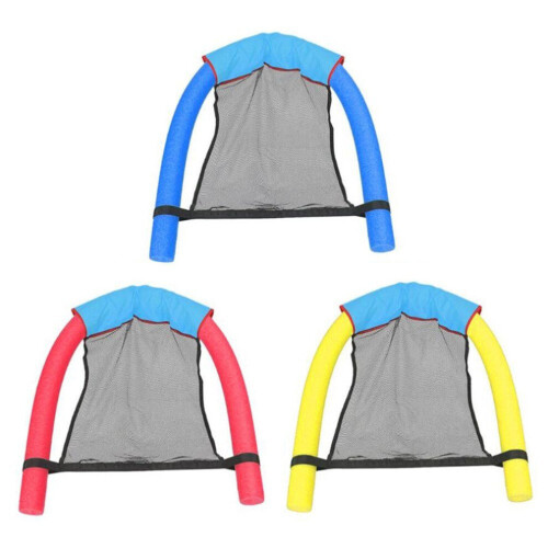 (Keltainen, S) Kelluvat Pool Sling Net tuolit 2