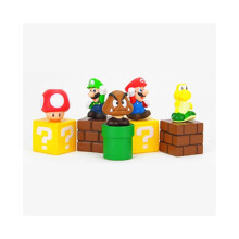 Super Mario 2er-Set mit Bleistift und Topper