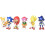 Sonic the Hedgehog Actionfigur (6er-Set) [Spielzeug] 1