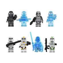 Star Wars Minifiguren Kampfdroiden-Bausteine, passend für Lego, 24-teiliges Set