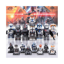 8 Stück Star Wars Knight Of Ren Minifiguren passend für Lego