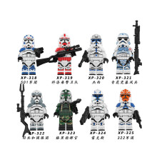 8X Star Wars Clone Troopers Minifiguren Kinderspielzeugkollektion