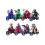 8x Star Wars Trooper Commander Minifigur passend für Lego 1