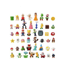 48 Stück Super Mario Bros Actionfigur Puppe Spielset Figur Geschenk