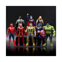 (Spiderman 1) Avengers Robotermodell Minifigur