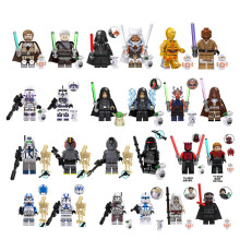 (Stil C 16 Stück) 16-teiliges Set Star Wars Minifigur Modell Baustein Figur Spielzeug Kinder Spielzeug Geschenk
