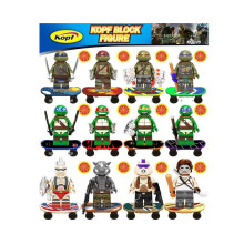 12 Stück TMNT – kompatibel mit LEGO-Minifiguren, Actionfiguren & Spielzeug, ideales Geschenk für Kinder