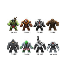 (8PCS-N) 128PCS Avengers Super Heroes Minifiguren DC Set Passend für Lego
