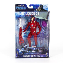 (Hulk) Neue Avengers Infinity War LED 16 cm Actionfiguren Puppe Kapitän Kinder Geschenkspielzeug