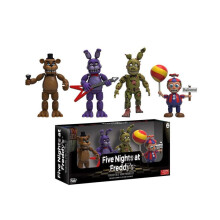 (Freddy's) 4PCS FNAF Vijf nachten bij Freddy's actiespel speelgoed