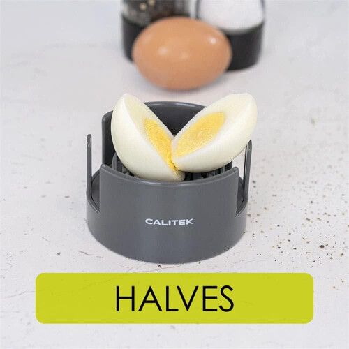 CALITEK Egg Cutter Wedger Slicer 3 in 1 Multi Tool Stainless Steel 2